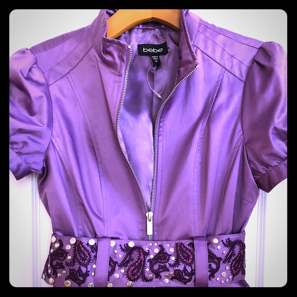 Bebe Jacket Dress Size Small